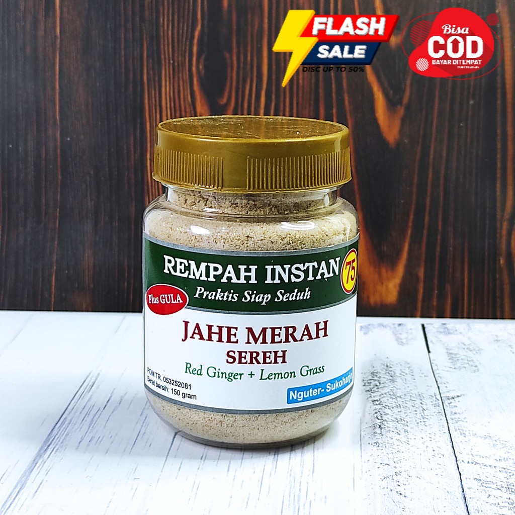 

Rempah jahe merah sereh 150 gram ORIGINAL