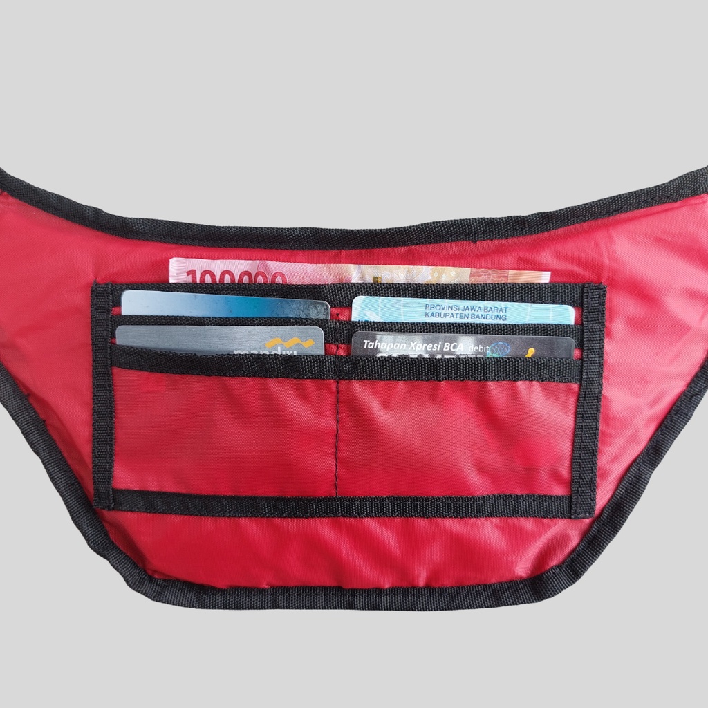 Tas Waistbag Waterproof Motif Kekinian Kualitas Distro Premium