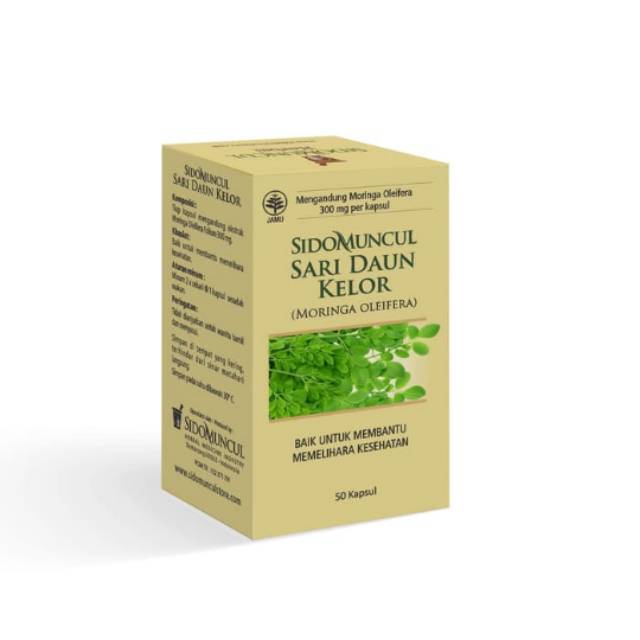 Sari Daun Kelor Kapsul Sidomuncul