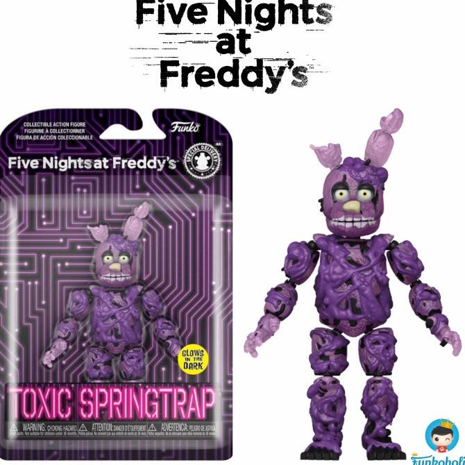 Funko Articulated Five Nights at Freddy's FNAF - Toxic Springtrap Glow