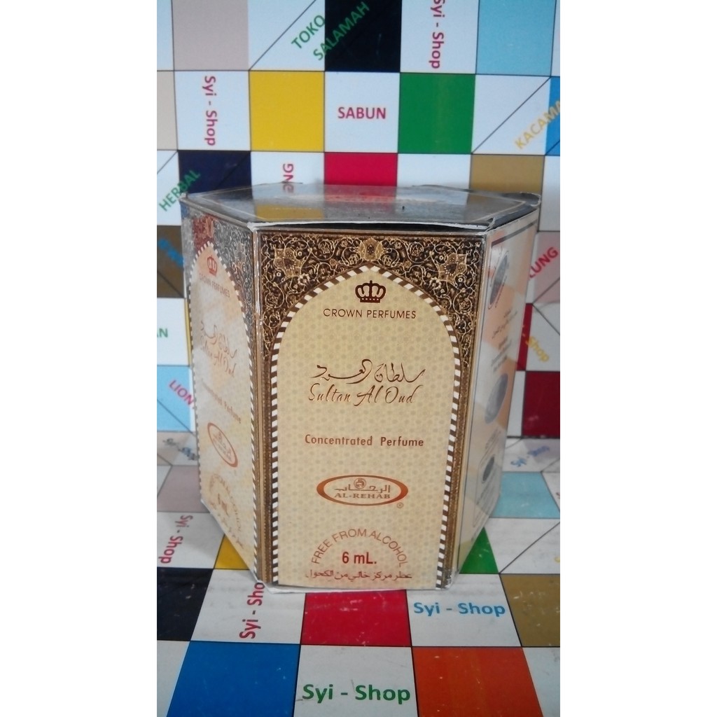 Parfum Al Rehab SULTAN AL OUD Non Alkohol