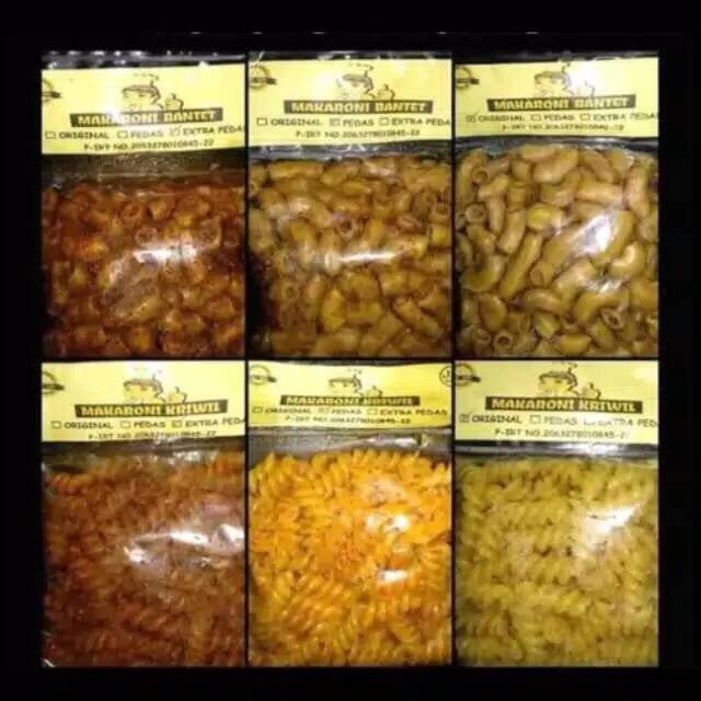 Makaroni Bantet Tasikmalaya 70 gram / Makaroni Bantet Cap Koki / Jajanan Tasikmalaya