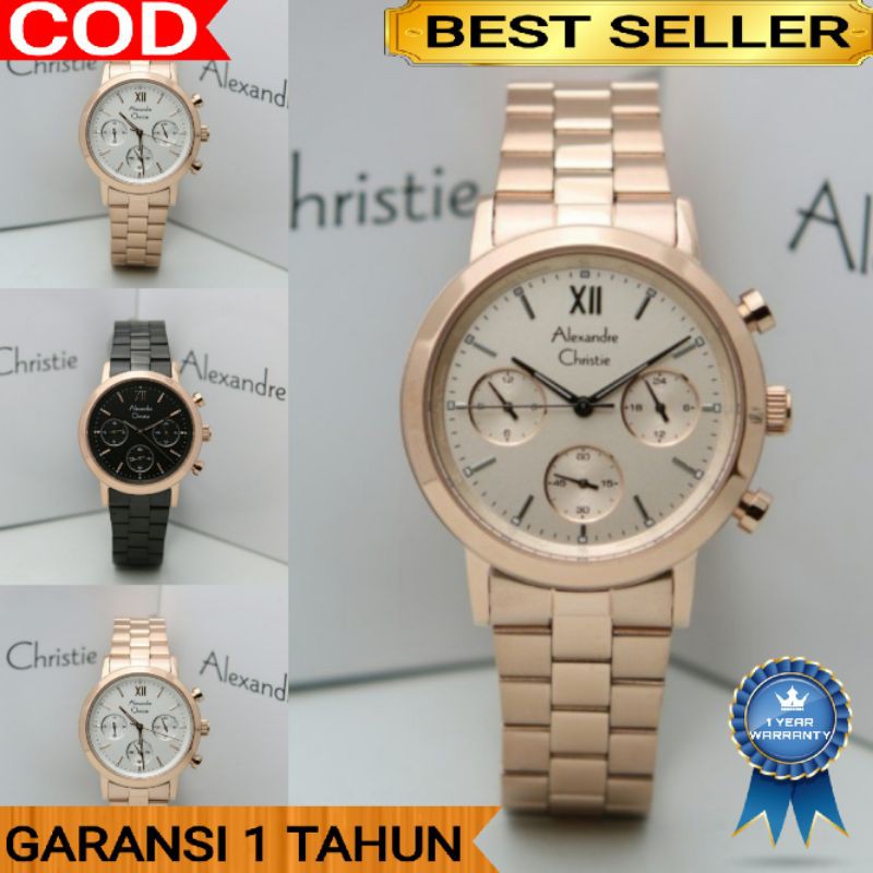 ALEXANDRE CHRISTIE WANITA AC 2901 ORIGINAL GARANSI RESMI 1 TAHUN