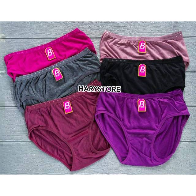 CD Celana dalam wanita soft ban kecil halus M L XL XXL spandex