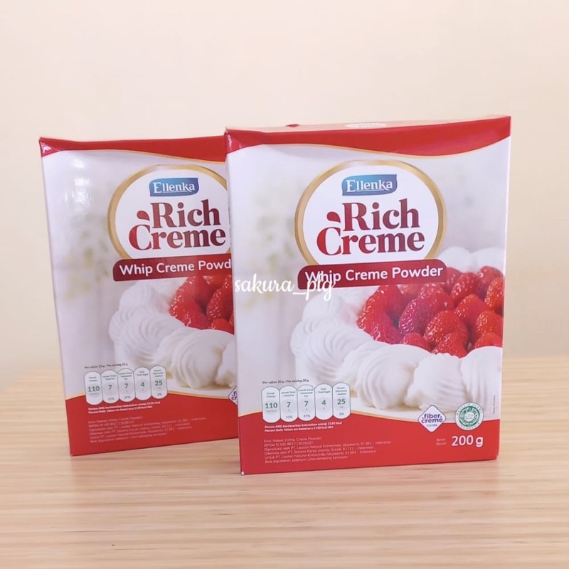 

[READY STOCK] RICH CREME 200gr