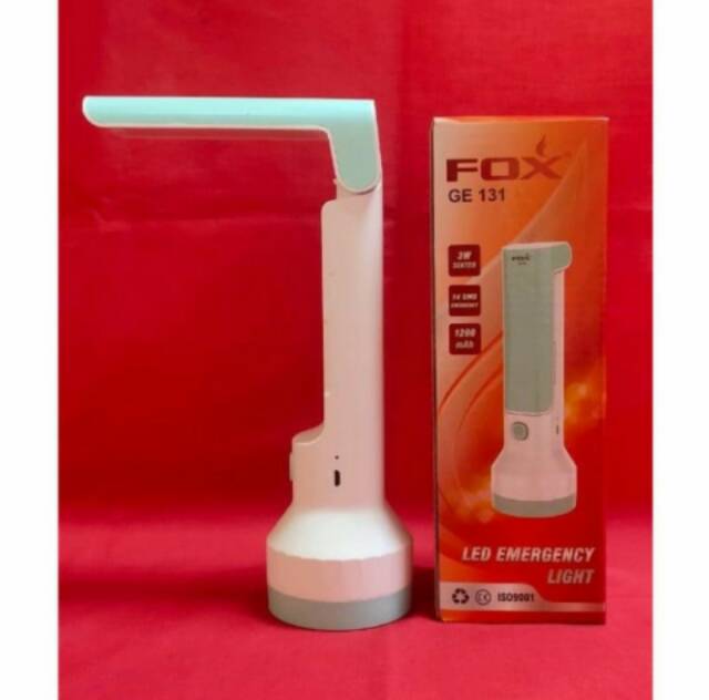 SENTER FOX MULTI EMERGENCY LAMPU BELAJAR