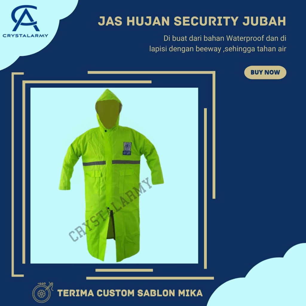 JAS HUJAN SECURITY JUBAH