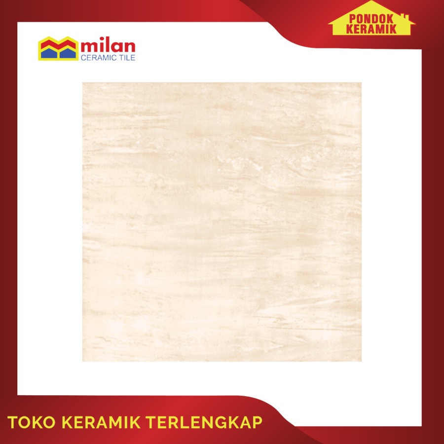 KERAMIK LANTAI MILAN 40X40 AGATHA BEIGE
