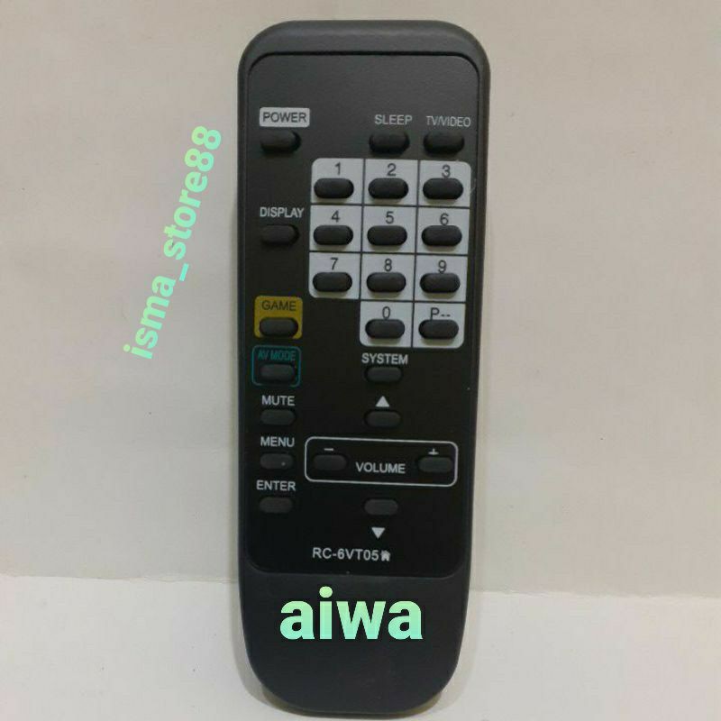 REMOT TV AIWA TABUNG RC-6VT05