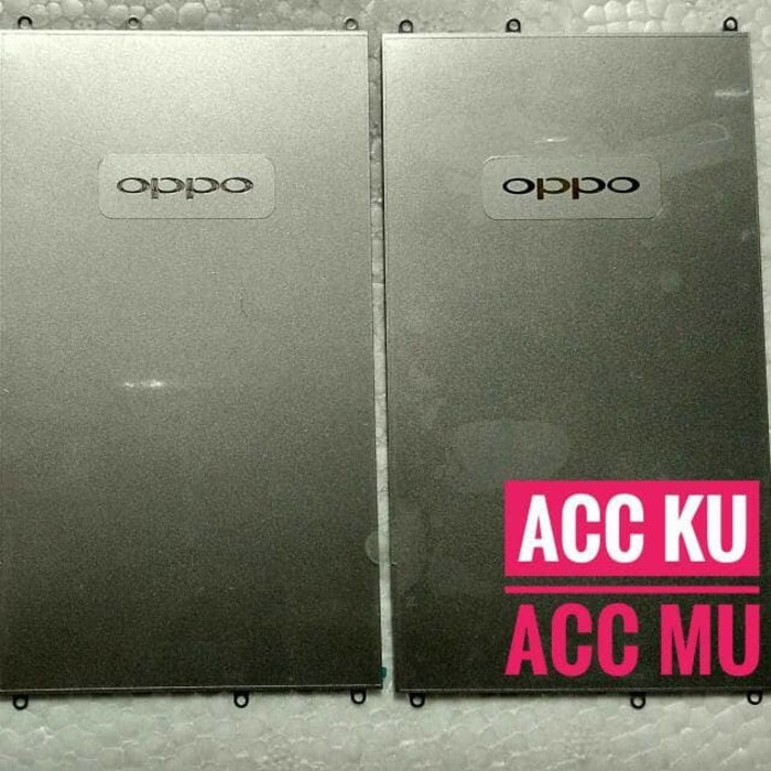 BACK COVER OPPO R5 TUTUP BELAKANG OPPO R5 SILVER HIGH QUALITY