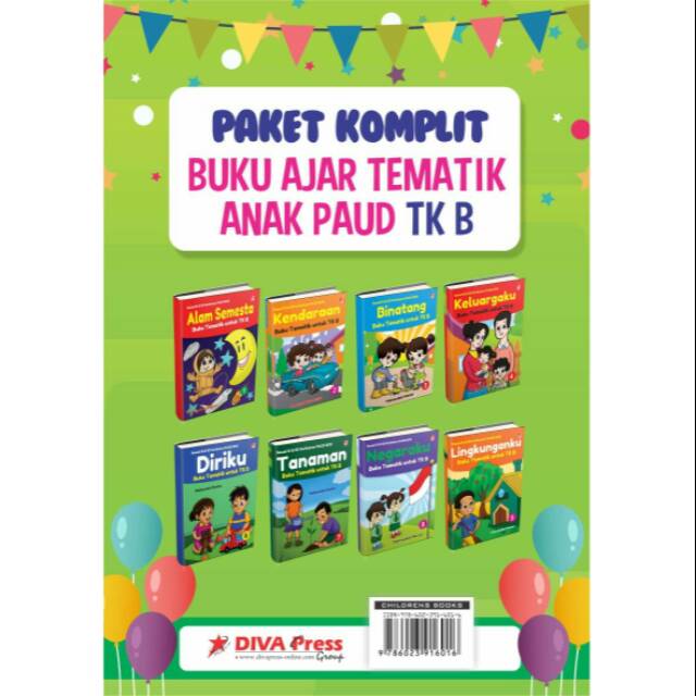 

Buku Paket Tematik untuk TK B - DIVA Press