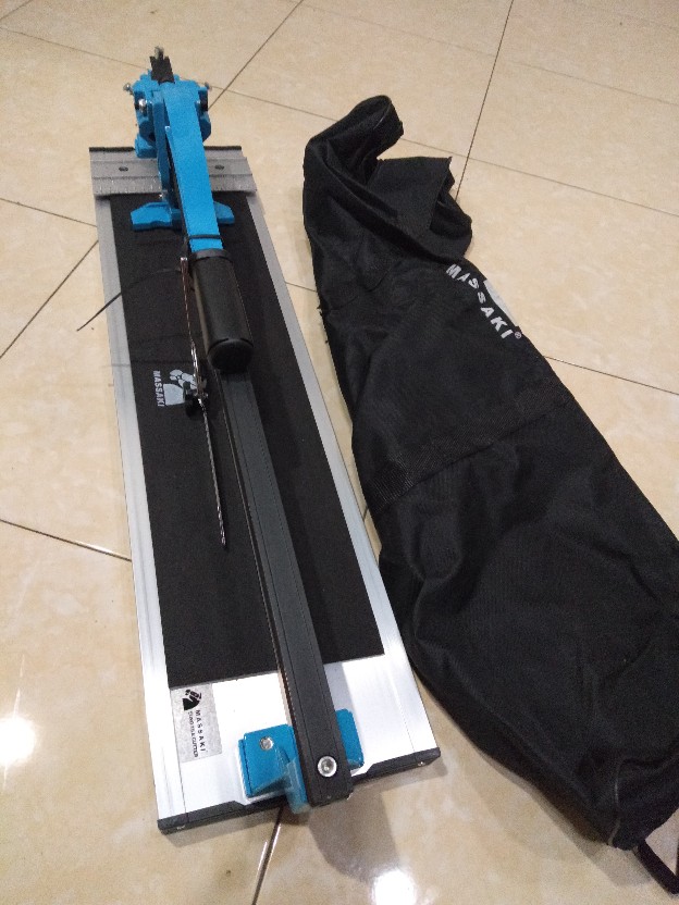 Alat Potong Keramik Masaki 60 Cm - Manual Granite Tile Cutter Granit Single Rel Laser