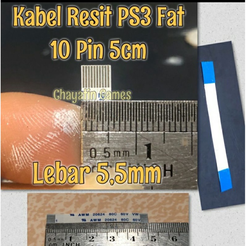Kabel Riset PS3 Fat / Kabel Power PS3 Fat / Kabel Riset Power PS3 Fat