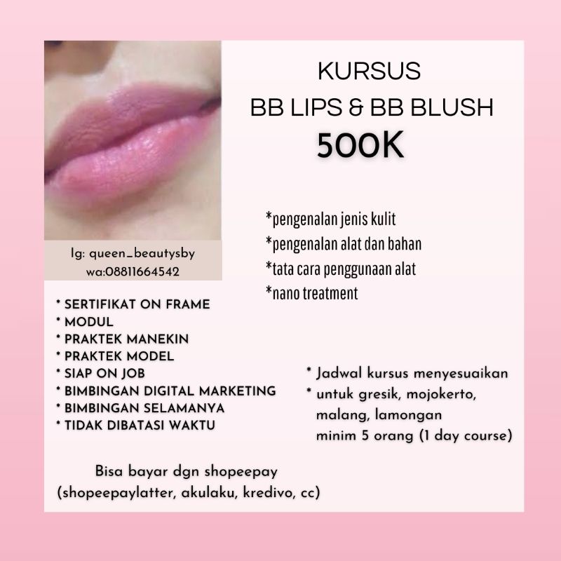 kursus bb lips