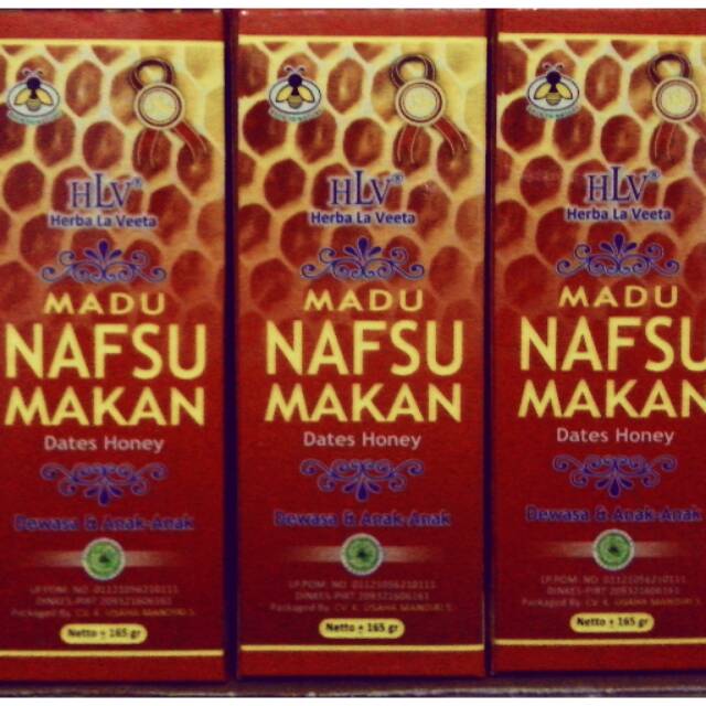 

Madu Nafsu Makan (Herba La Veeta)