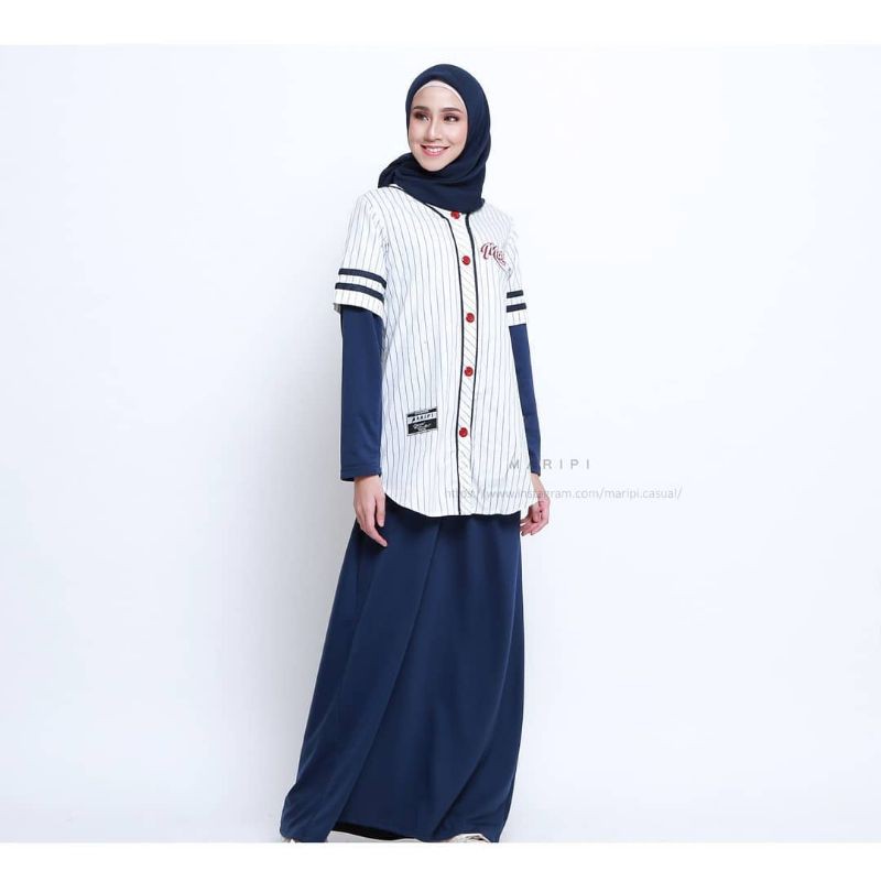 Preloved Gamis Sporty Maripi Casual