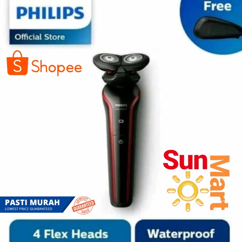 PHILIPS AQUATOUCH S 777 ELECTRIC SHAVER / Alat Cukur Jenggot Philips S 777