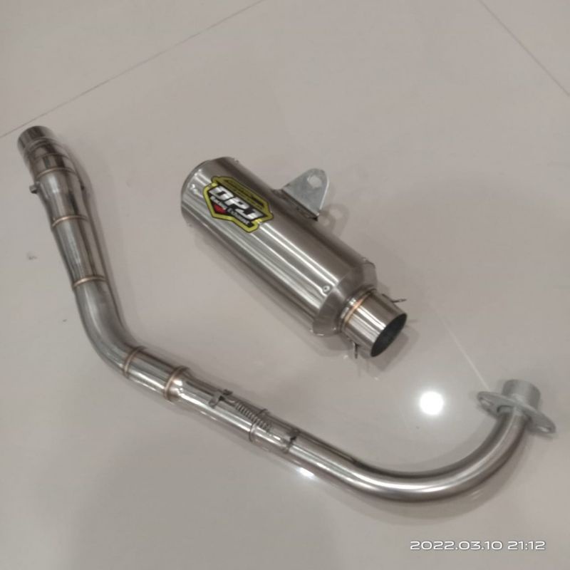 Knalpot DPJ GP1 for all motor bebek diameter 50 suara ngker-ngker