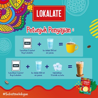Jual Lokalate Kopi Gula Aren 10 Sachet - Tinggi Vitamin A Lebih Rendah