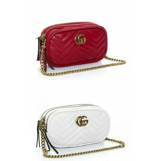 Gucci Marmont Trio Zipper 7728# SemiPremium