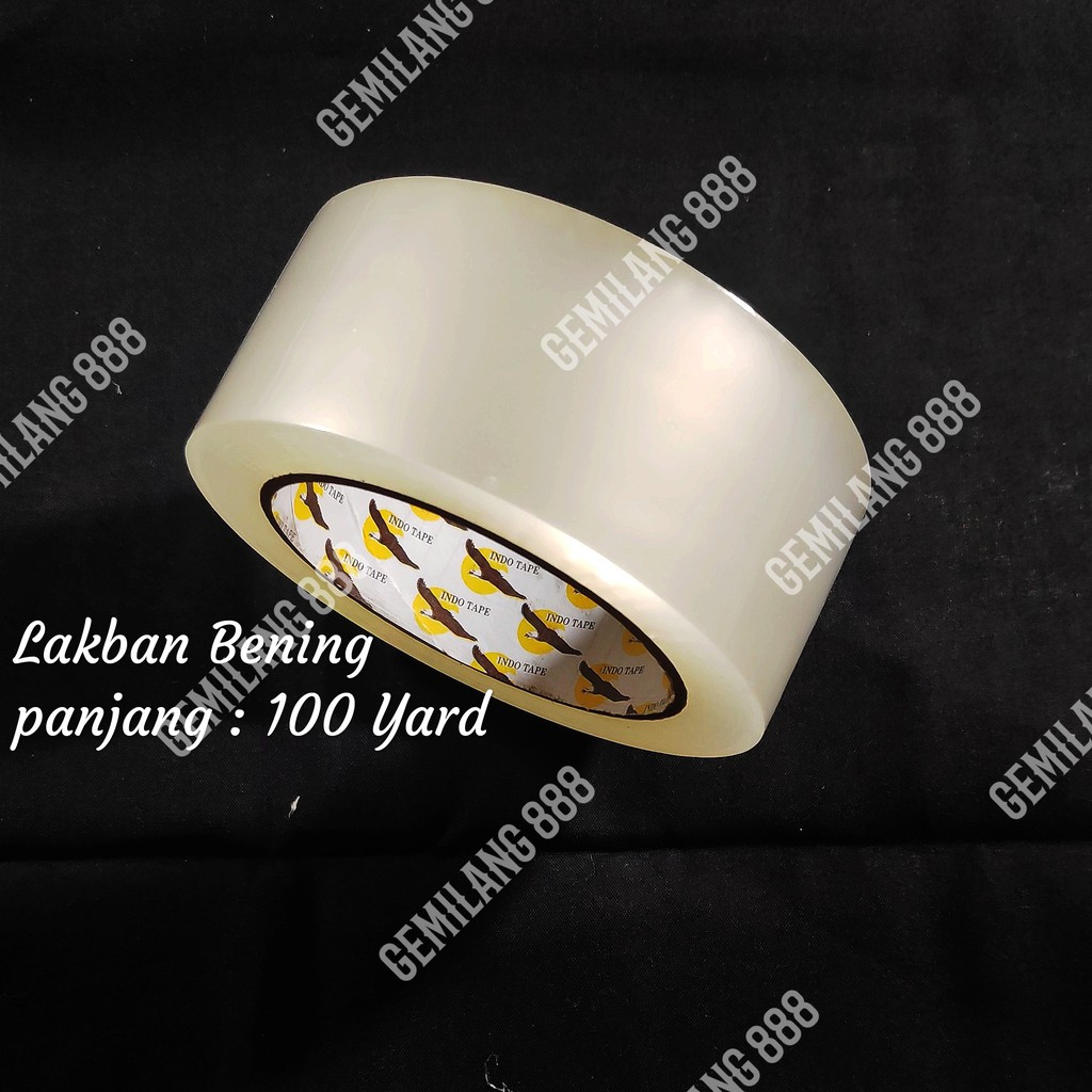 

Lakban Bening, Lakban Plastik Kualitas Super Bening