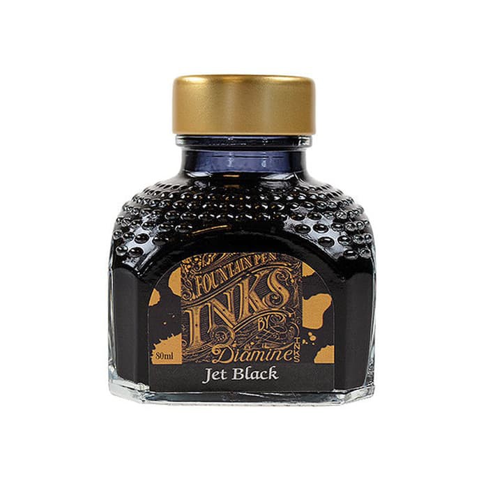 

GROSIR Diamine Black Group - Fountain Pen Ink / Tinta 80ml Botol