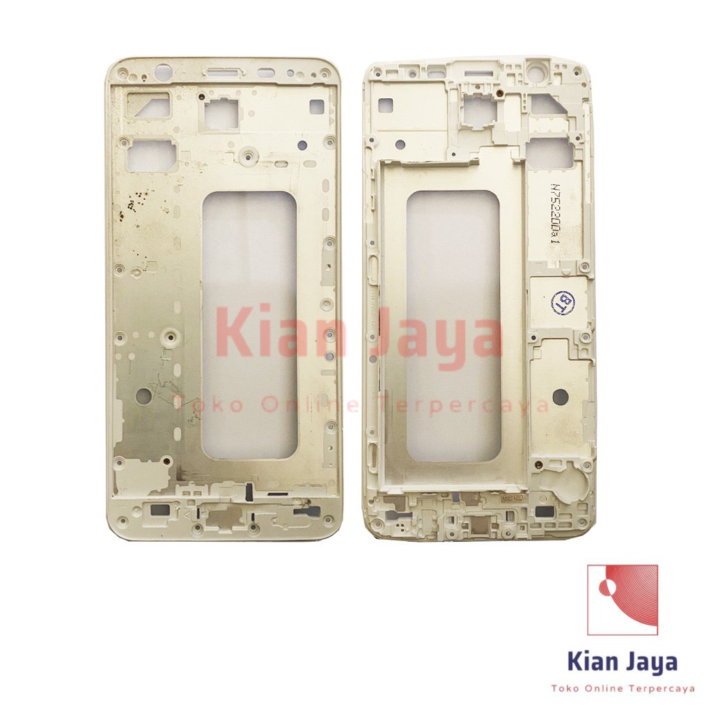 Middle Frame LCD Handphone Samsung Galaxy J7 Prime Tulang Casing Tatakan Bezel Bazel Hp