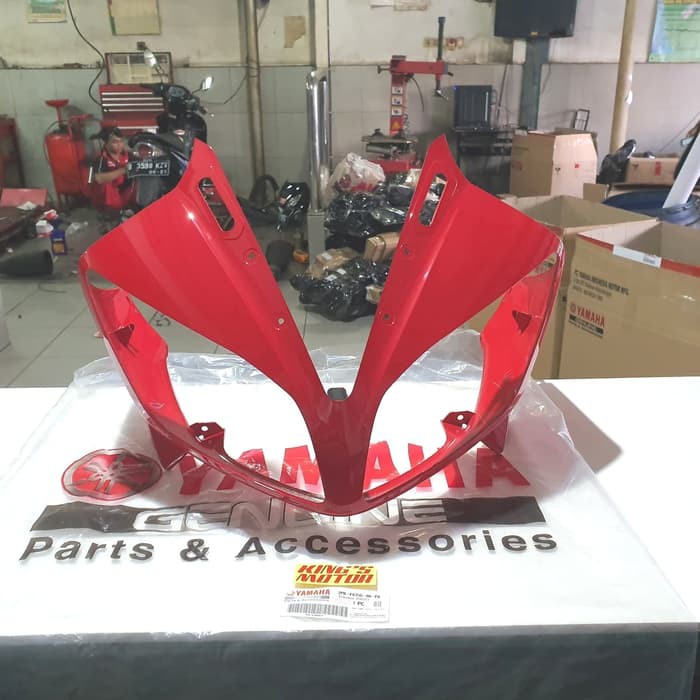 BODY FRONT UPPER, BATOK LAMPU, REFLEKTOR R15, R-15 OLD MERAH (2PK-P0)