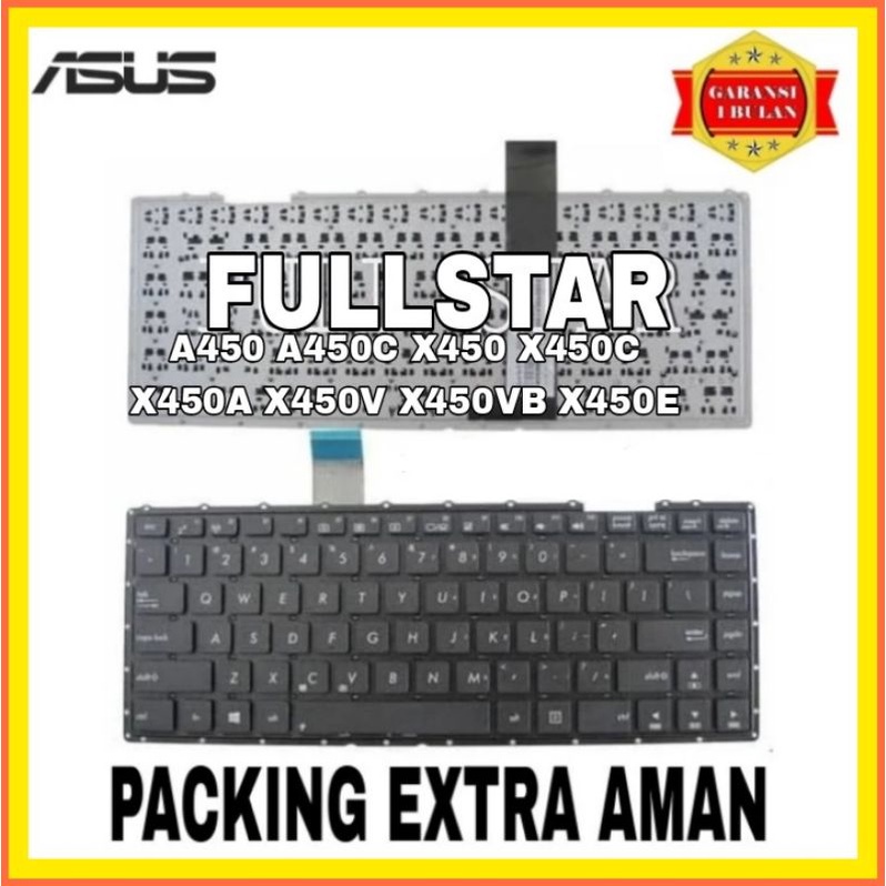 Keyboard  Laptop ASUS A450 A450C X450 X450C X450A X450V X450VB X450E 