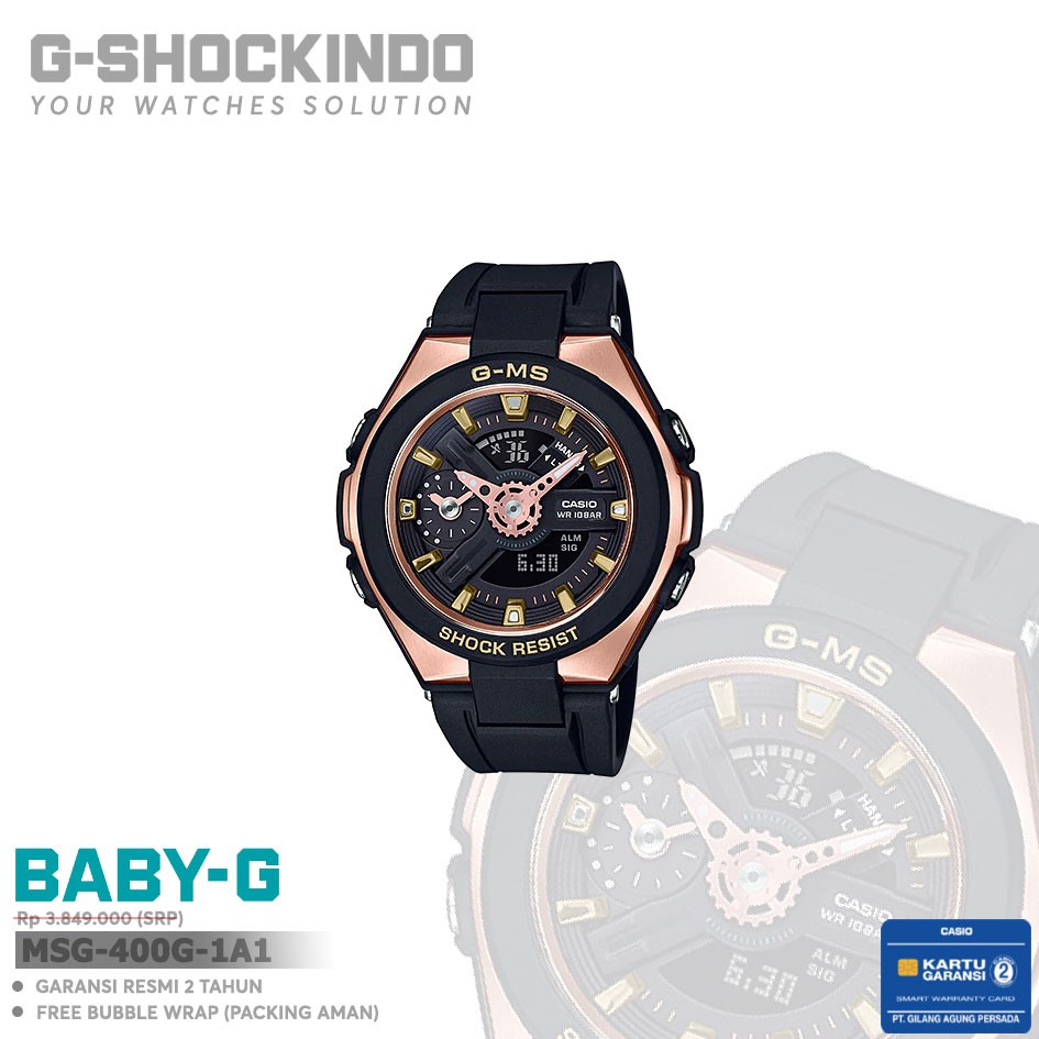 Casio Baby-G MSG-400G-1A1 / MSG-400G-1A1DR Original