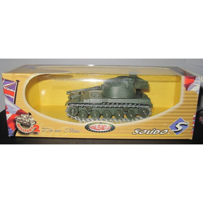 Diecast Tank AMX 13 Bi-Tube Skala 1 : 50 Original SOLIDO Diecast Tank Full Diecast