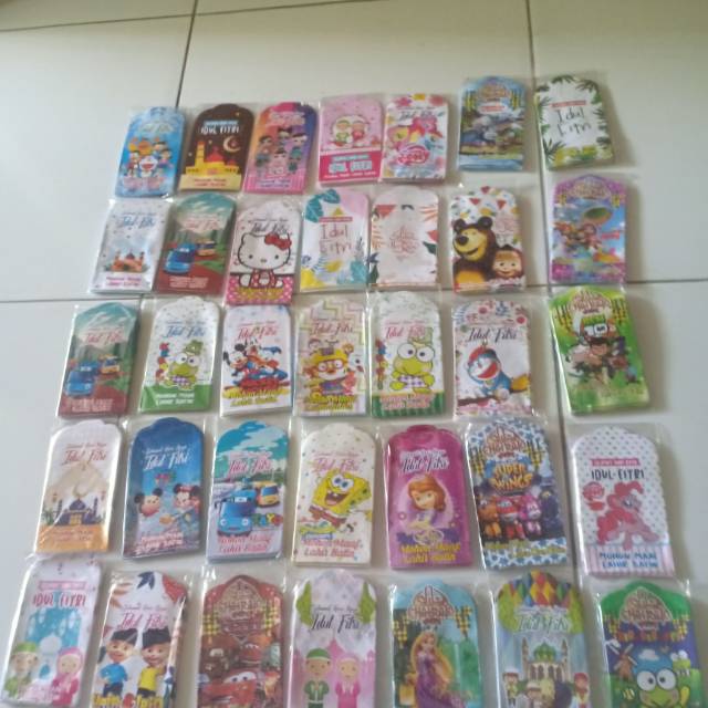 

Amplop lebaran karakter anak