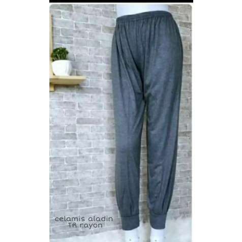 Bisa COD.Celamis aladin standart/jumbo panjang.Celana legging wanita.celana gamis jumbo murah