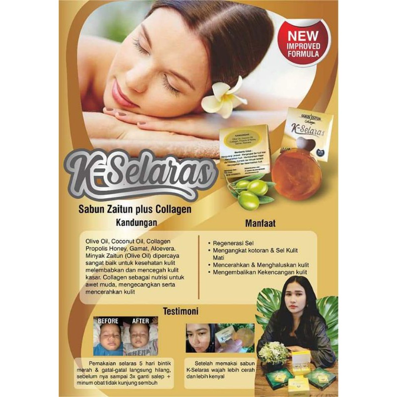 SABUN ZAITUN K-SELARAS 100% ORIGINAL ECERAN