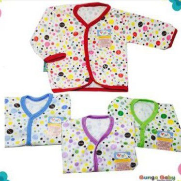 baju bayi merk Viola kancing depan size M-L