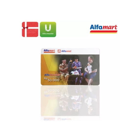 Voucher fisik Alfamart alfamidi alfamaret