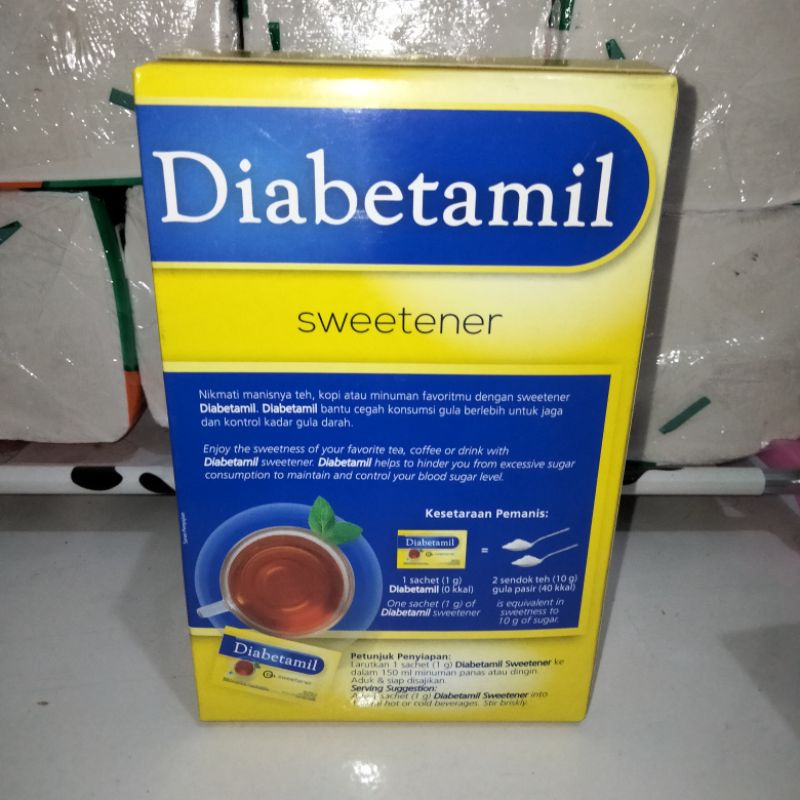 Diabetamil Sweetener 50 sachets