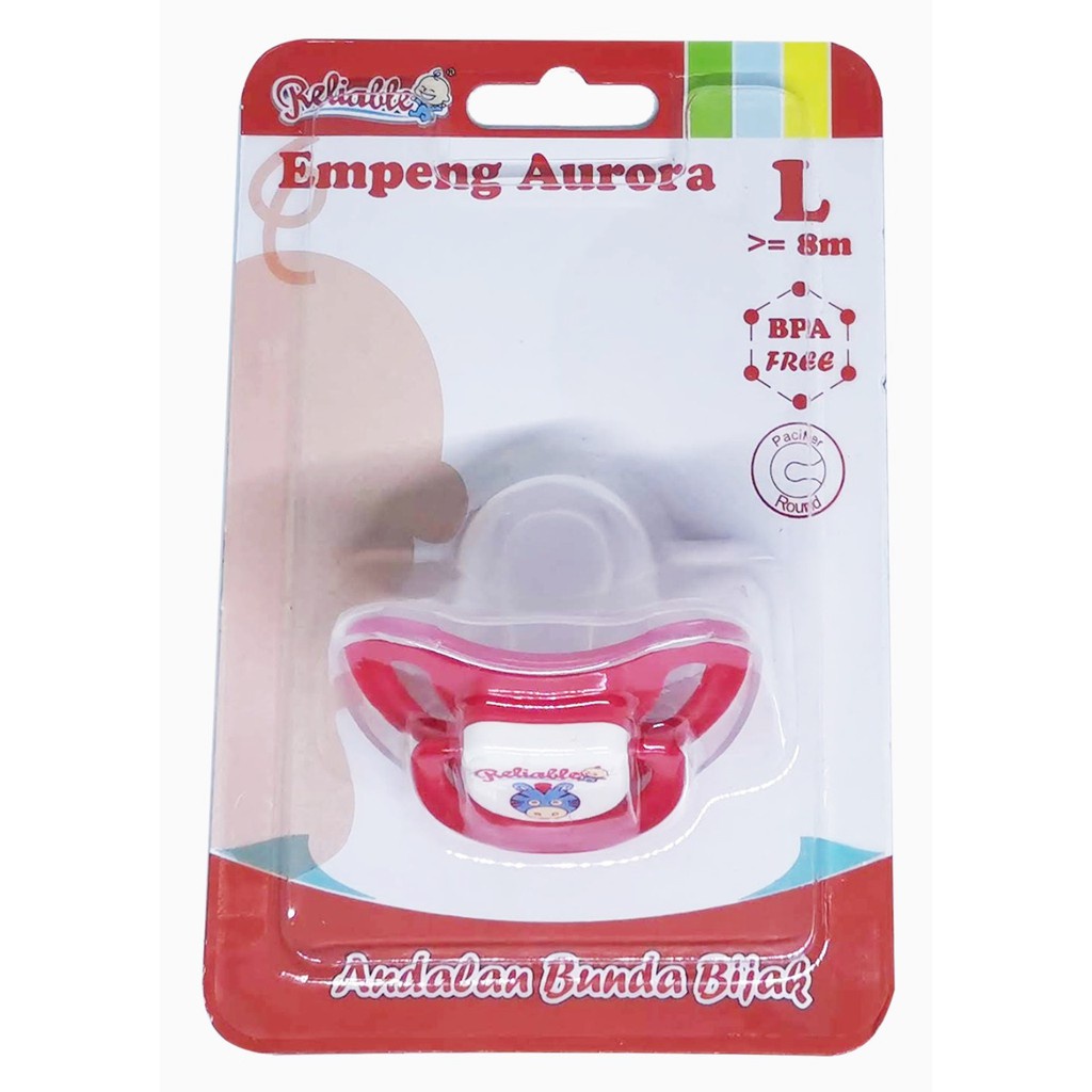 RELIABLE Empeng Bayi Aurora / Empeng Dot Bayi Murah 8832