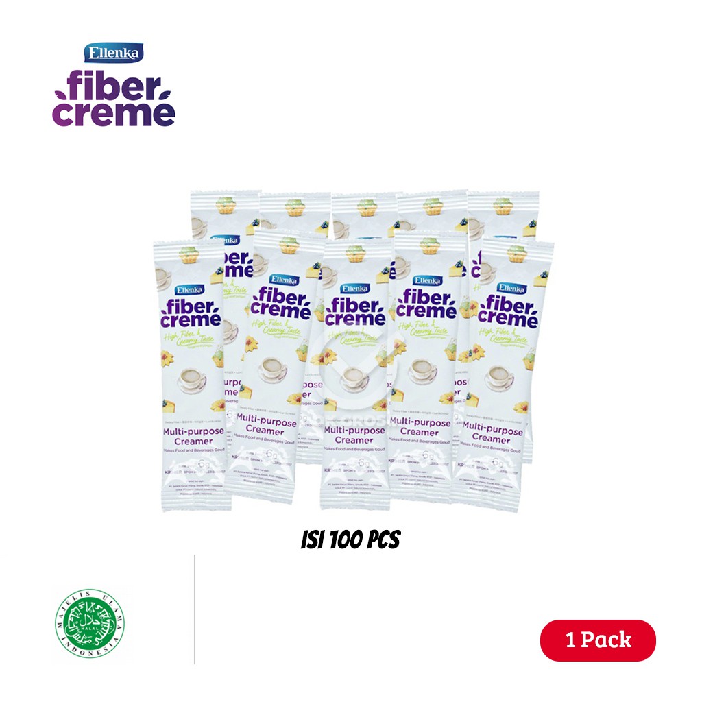 

Ellenka Fiber Creme / Krimer Bubuk Sachet 6 gr (1 Pack / 100 Pcs)