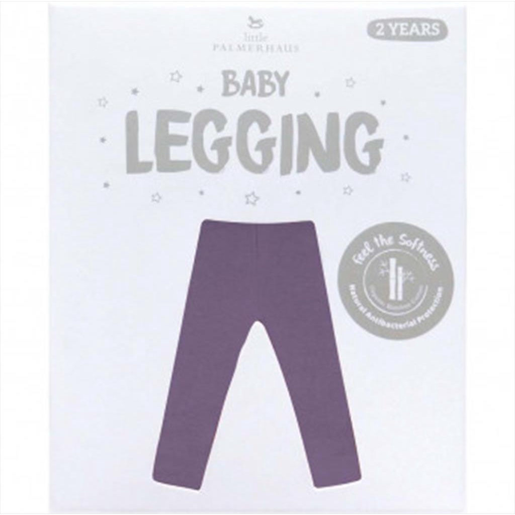 Little Palmerhaus Baby Legging Warna Egg Plant