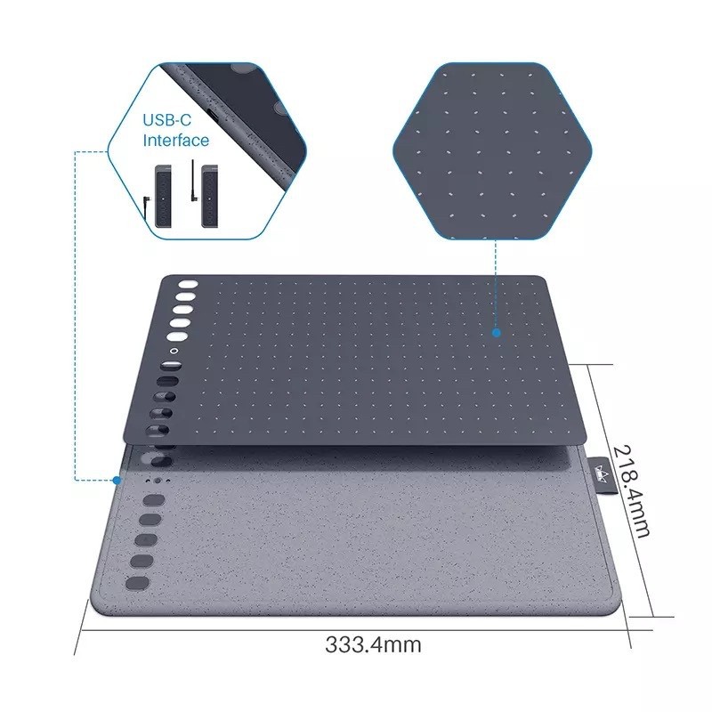 HS611 Graphics Drawing Digital Pen Tablet Altr H640P H950P H320M