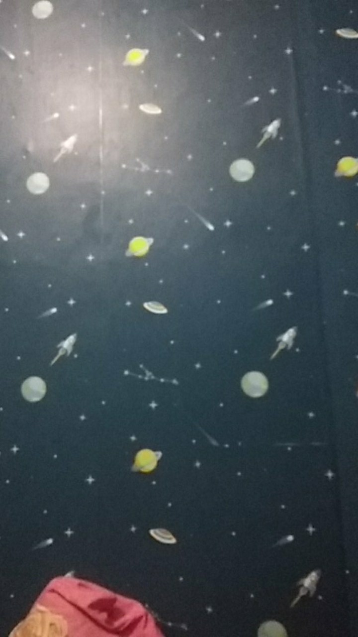 Wallpaper Planet- Wallpaper Kamar Anak- Wallpaper Bintang - Wallpaper Langit Kapal