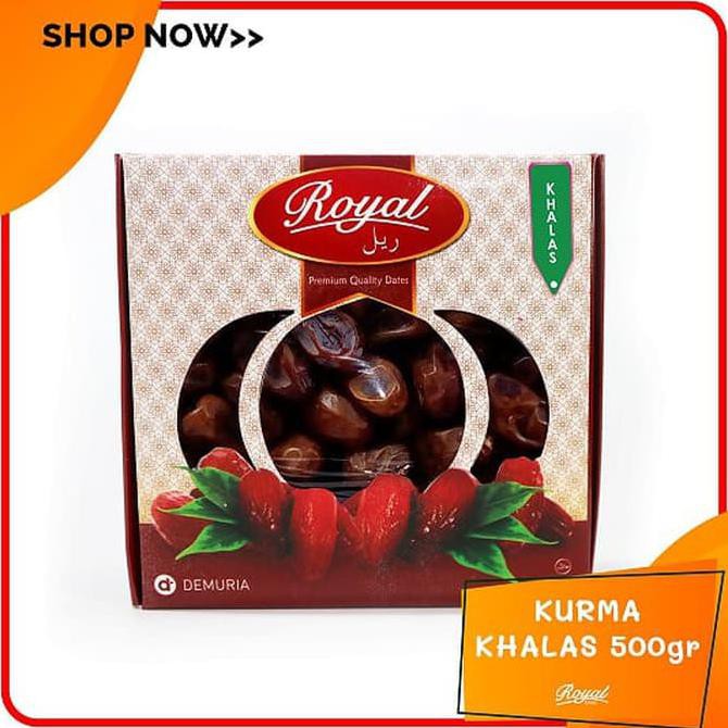 

Produk Terbaik Kurma Royal Khalas 500 Gram