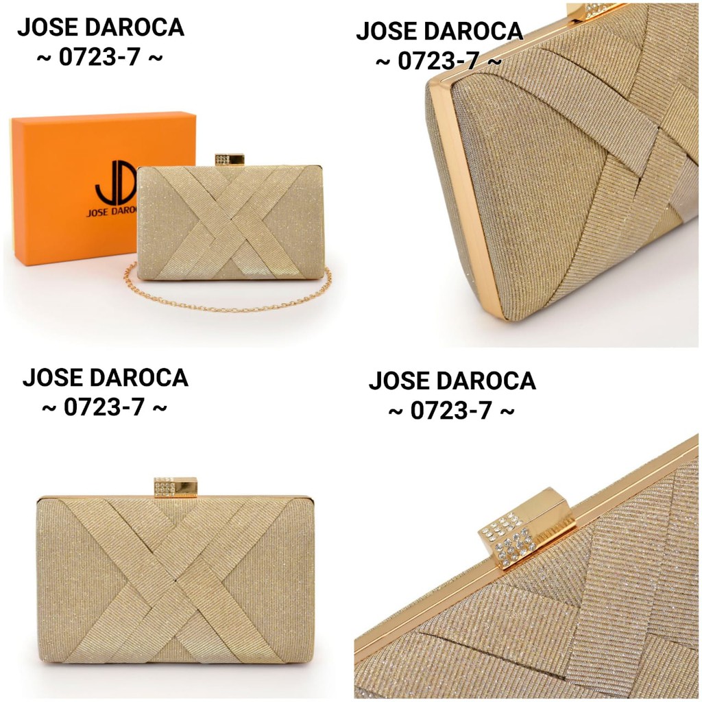 TAS PESTA CLUTCH JOSE DAROCA ~ 0723-7 ~ ORIGINAL