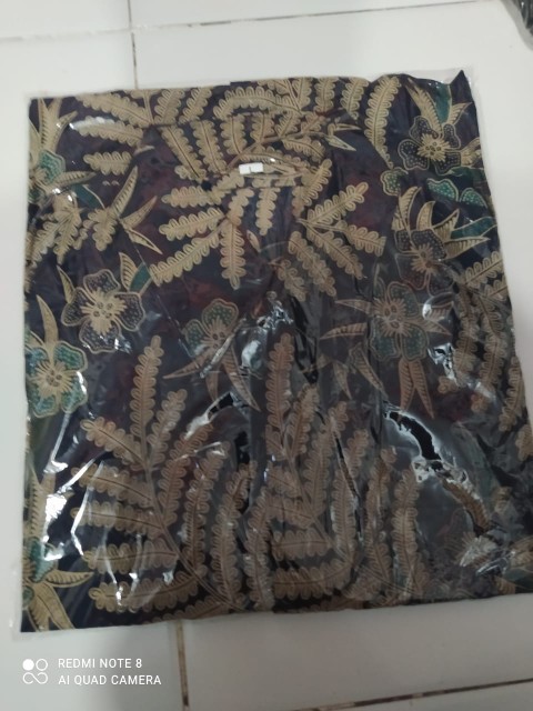 Kemeja Batik Pria Ppbtk07 Wsa04 Lengan Pendek /kemejapria/kemejabatik/batikpria/batikmodern M L Xl