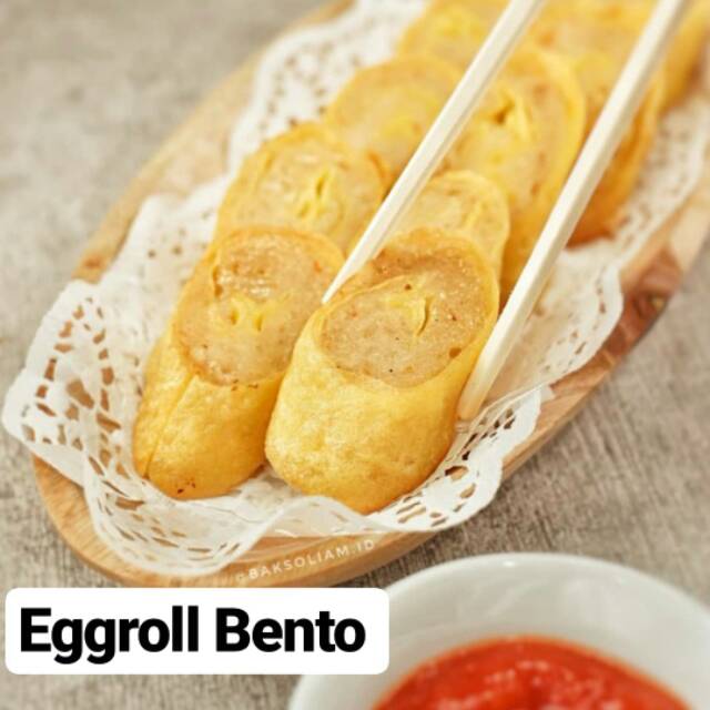 

Chicken roll dan egg roll (frozen food sehat tanpa MSG)