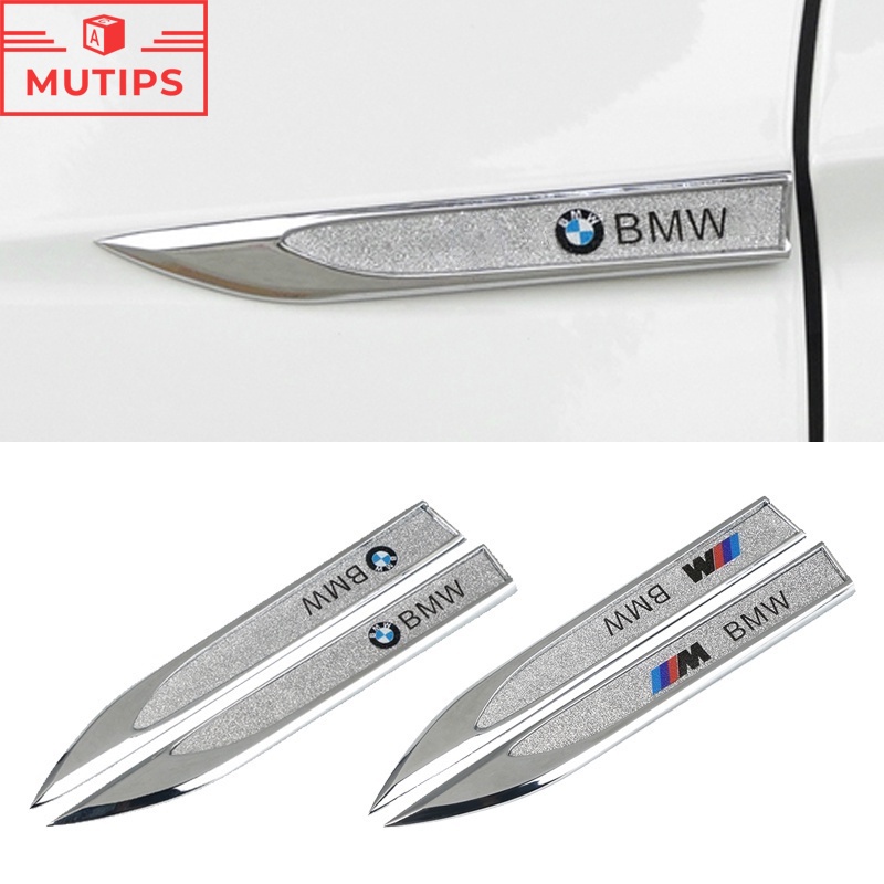 2 Pcs Sticker Dekorasi Panel Pintu Mobil BMW E36 E46 E30 E90 F10 F30 E39 E60 X1 E84 F48 F25 X3 F83 X5 F15