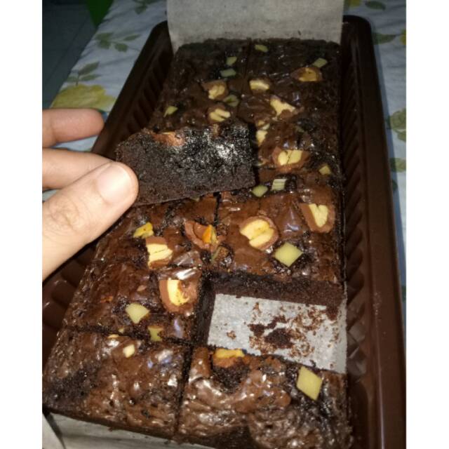 

Brownies fudgy