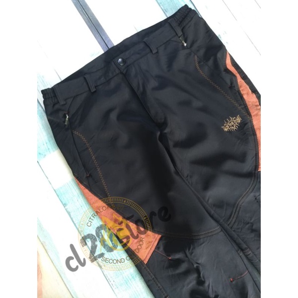 Celana Hiking second outdoor tebal inner pollar