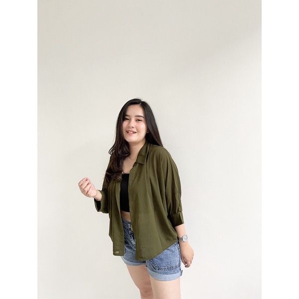 COD Outer Felecia batwing oversize model kemeja